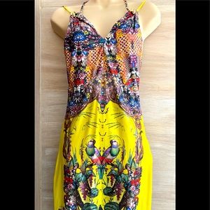 Beautiful Roberto Cavalli halter summer dress